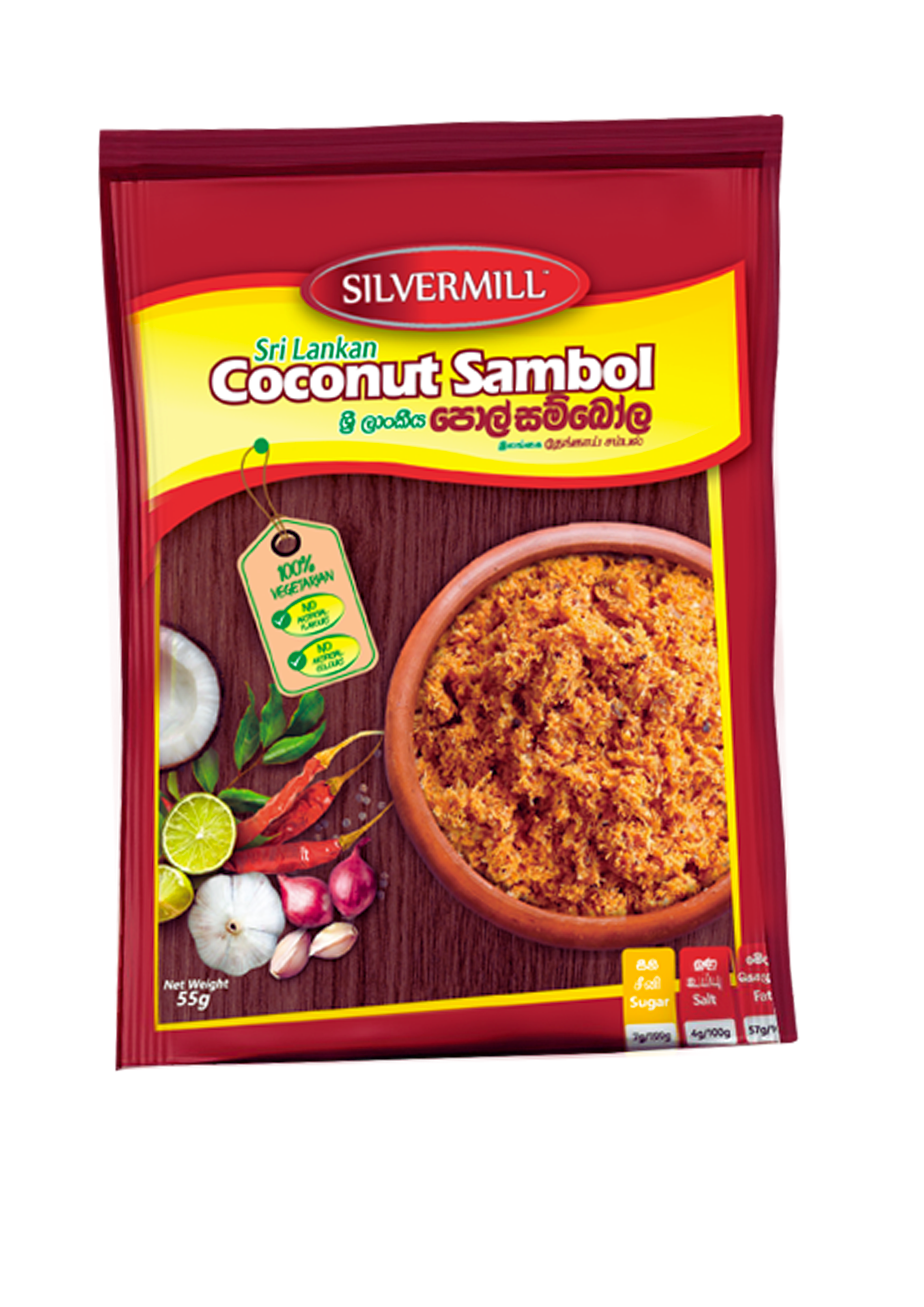 Silvermill Coconut Sambol 55g