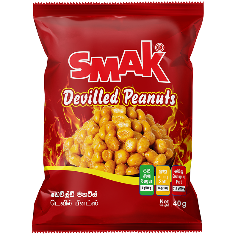 Smak Devilled Peanuts 40g