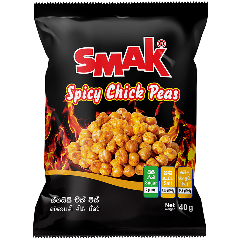 Smak Spicy Chick Peas 40g