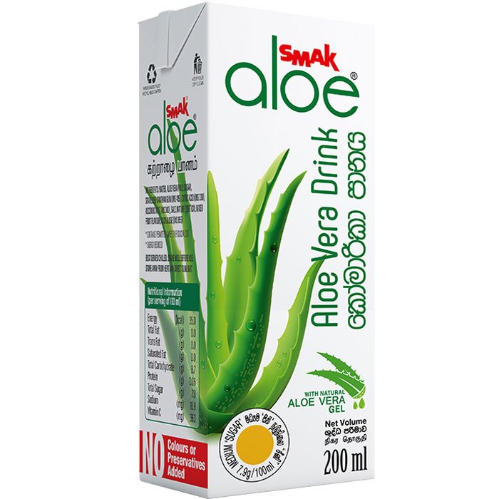 Smak Aloe Vera Drink 200ml Tetrapack