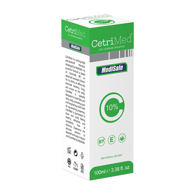 MediSafe CetriMed 10% Shampoo