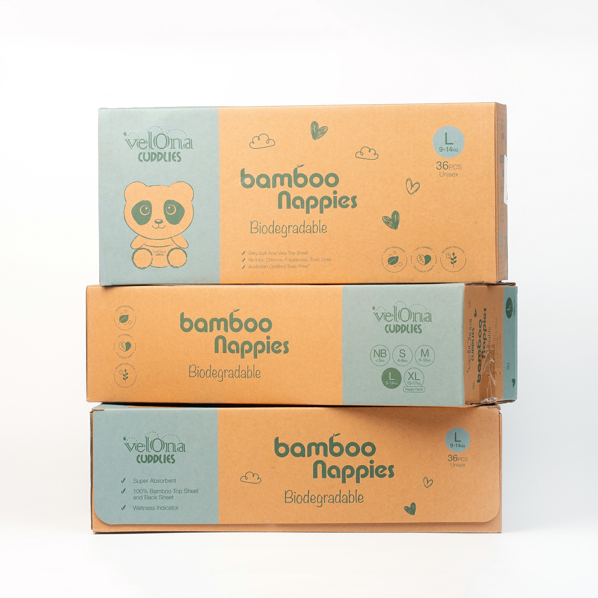 Velona Cuddles Bamboo Diaper