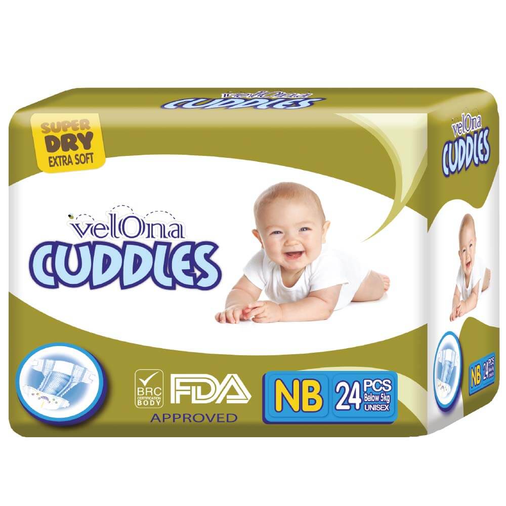 Velona Cuddles Classic Diaper – Jumbo Pack