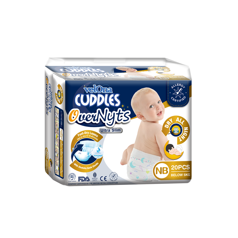 Velona Cuddles Overnyts Diaper Jumbo