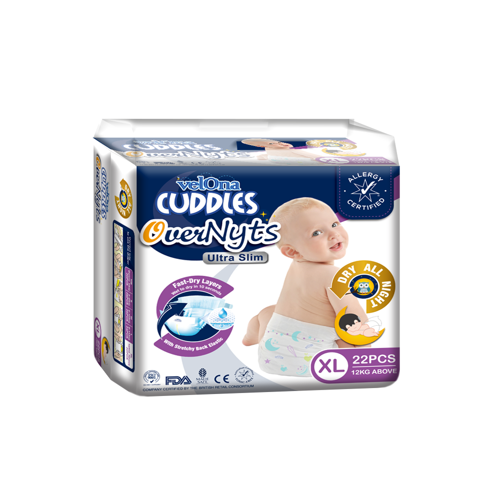 Velona Cuddles Overnyts Diaper Jumbo